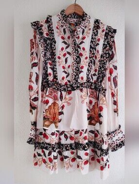 farm rio super fun daisy organic cotton mini dress Super Fun Daisy Mini Dress